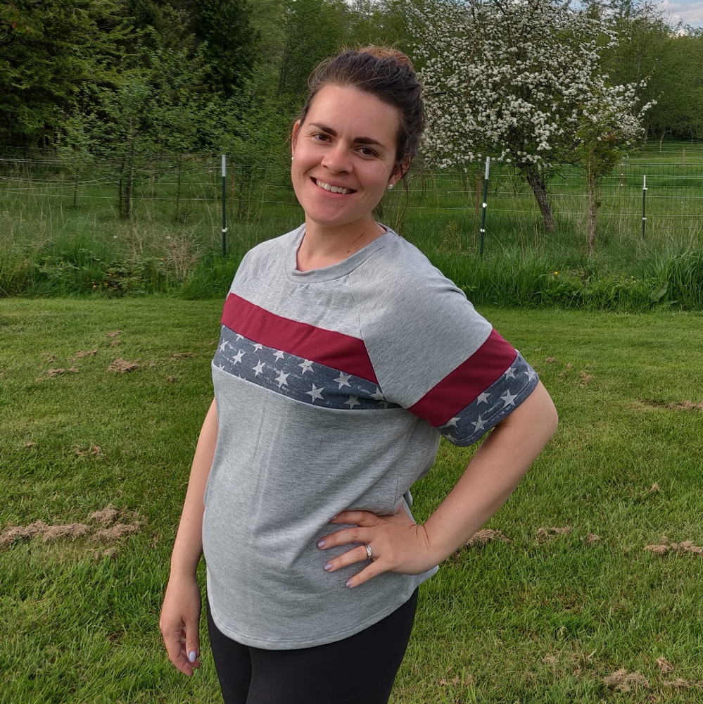 Flag tee